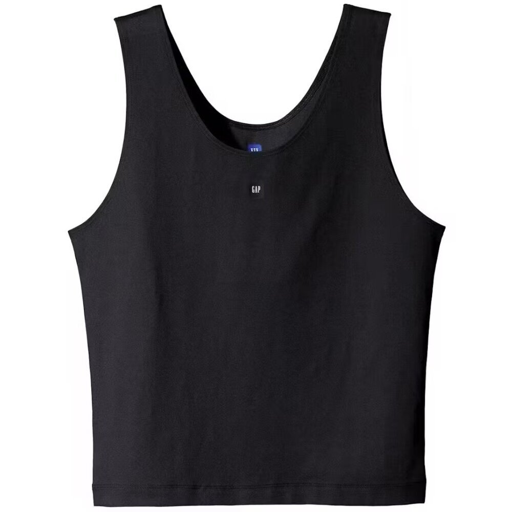 Yeezy X Gap Engineered by BALENCIAGA Womens Tank Top Second Skin Black Small NWT